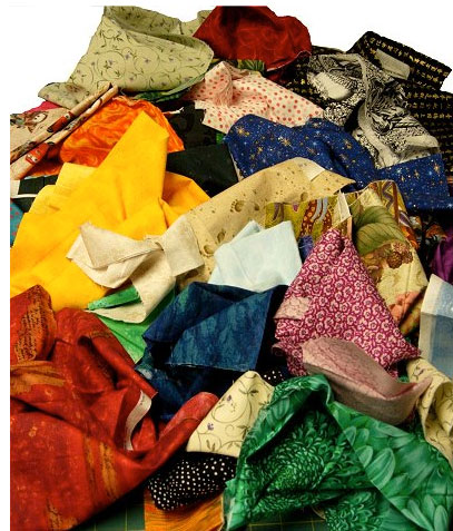 image for Pieces of fabric 