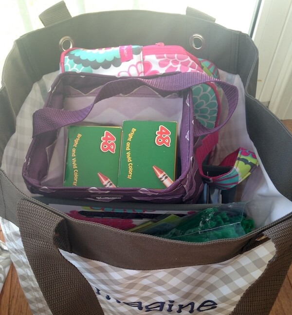 Portable Craft Storage Solution Sunny Day Family