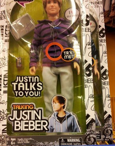 doll justin bieber WTF Juguetes raros