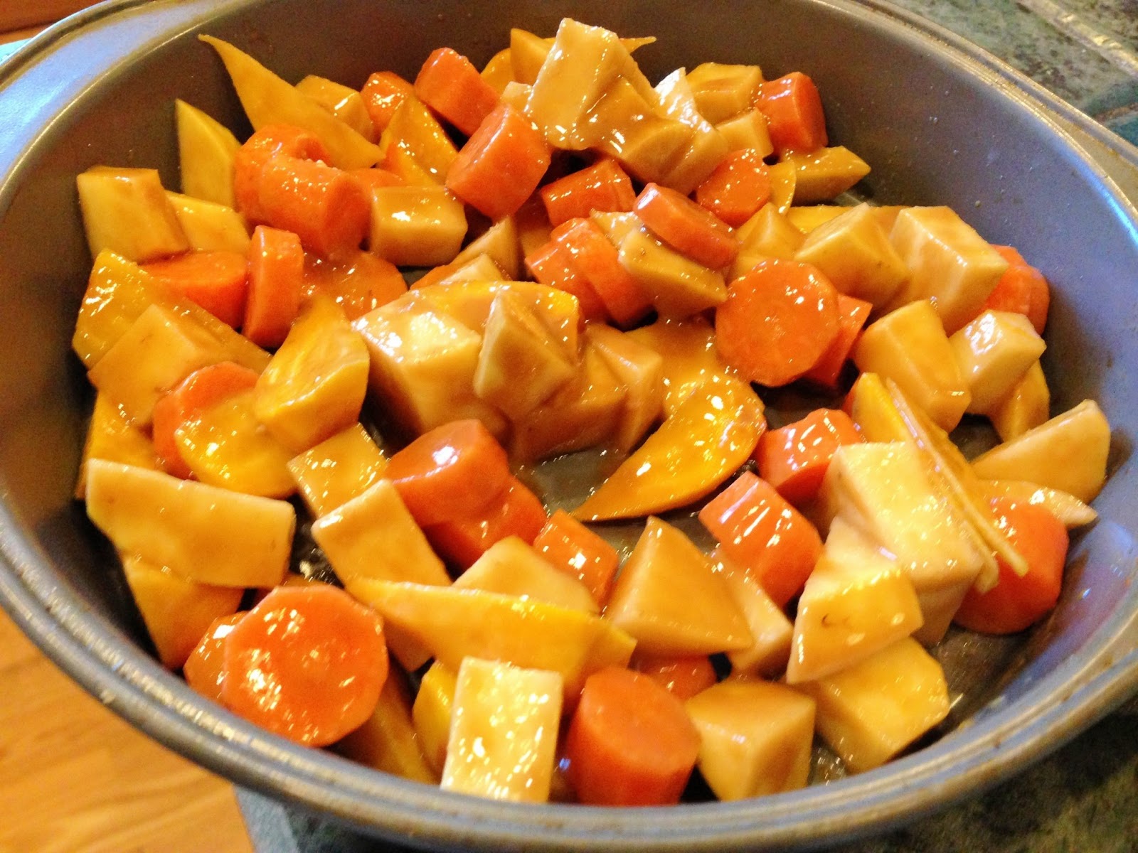 Yummy Fixins Honey Mustard Root Veggies & Quinoa