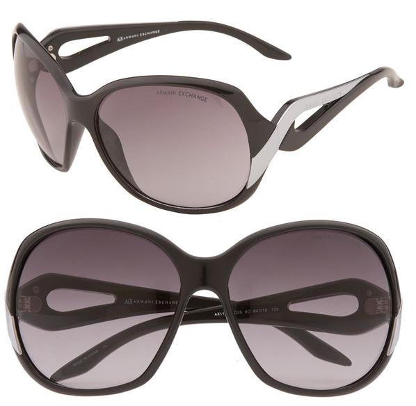 White Oversized Sunglasses