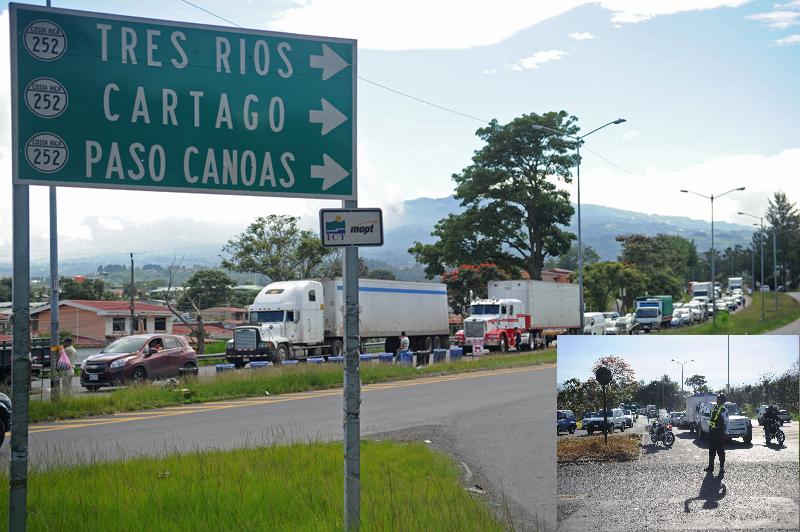 Este es el final de la Autopista y debería llegar hasta circunvalación