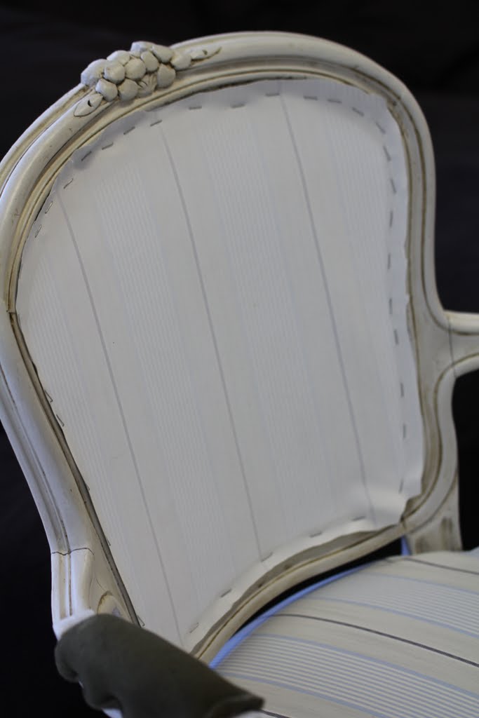 Reupholstering French Louis Chairs — Classy Glam Living