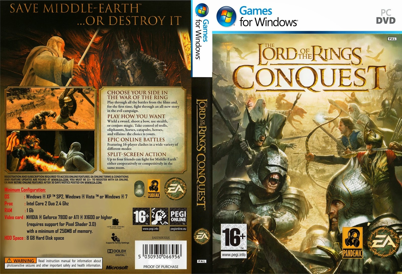 Lord of the rings conquest steam фото 103