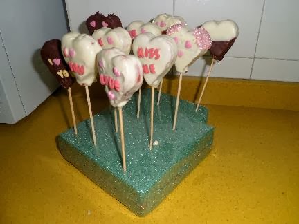 Pop Cakes De Corazones
