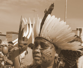 Mobilização Kaiowá Guarani em Brasilia maio 2016