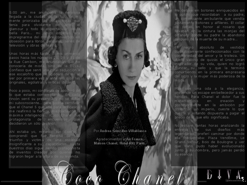 Especial · Coco Chanel