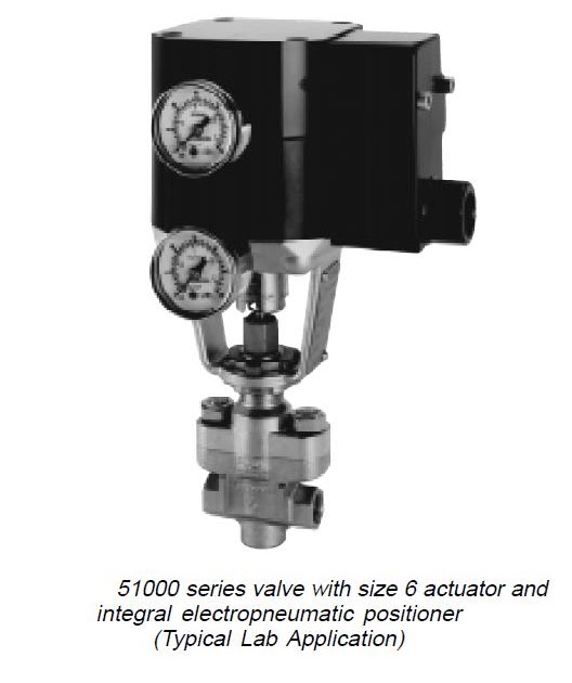 Industrial Instrumentation 51000 Series High Pressure LowFlow Control