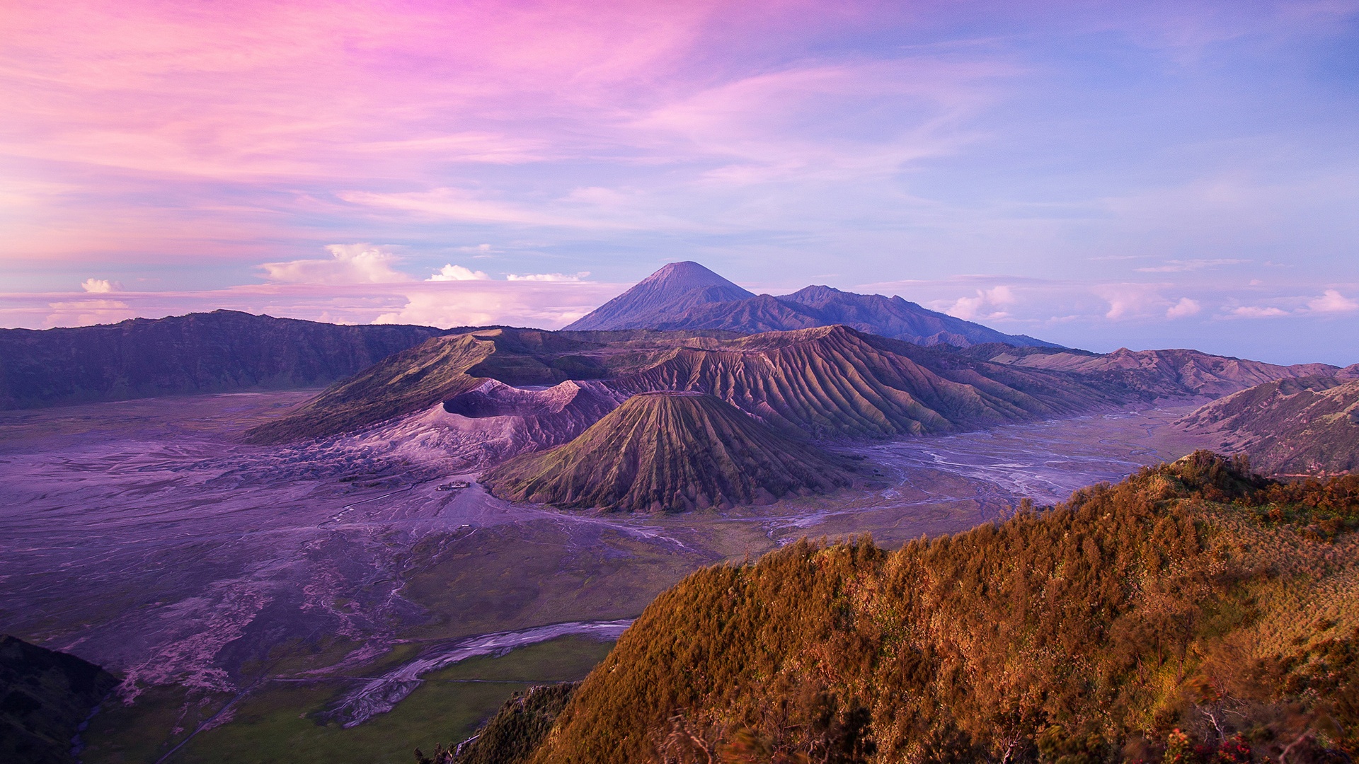 Indonesia Dusk Landscape | Full HD Desktop Wallpapers 1080p