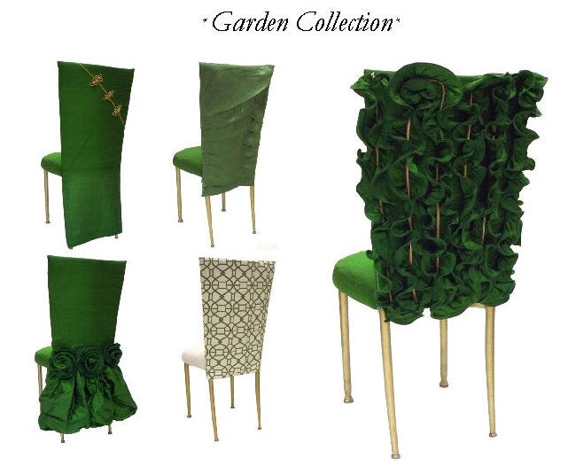 Green glorious and unlike any chair covers you 39ve seen at Cousin Tilly 39s