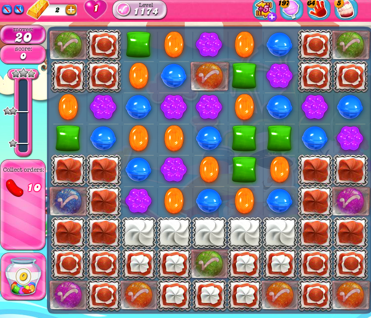 Candy Crush Saga 1174 Candy Crush Saga 1174
