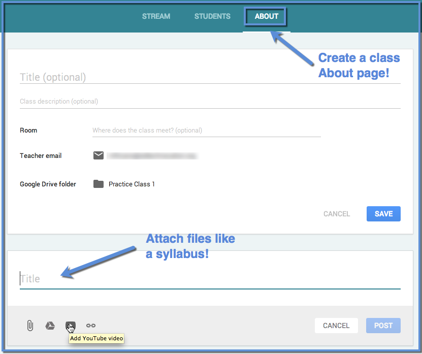 google classroom features google classroom features