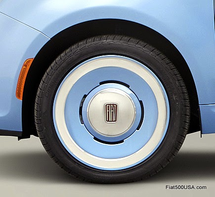 Fiat 500 “1957 Edition" wheels
