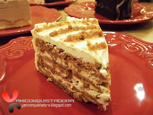 White Choco Sansrival The Kitchen of Cakes and Coffee