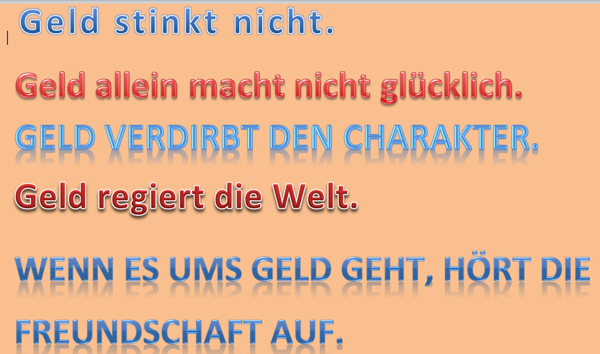 Download Geld sprichwoerter HD