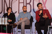 Irfan and Karan at The LunchBox Film Screening Press Meet 