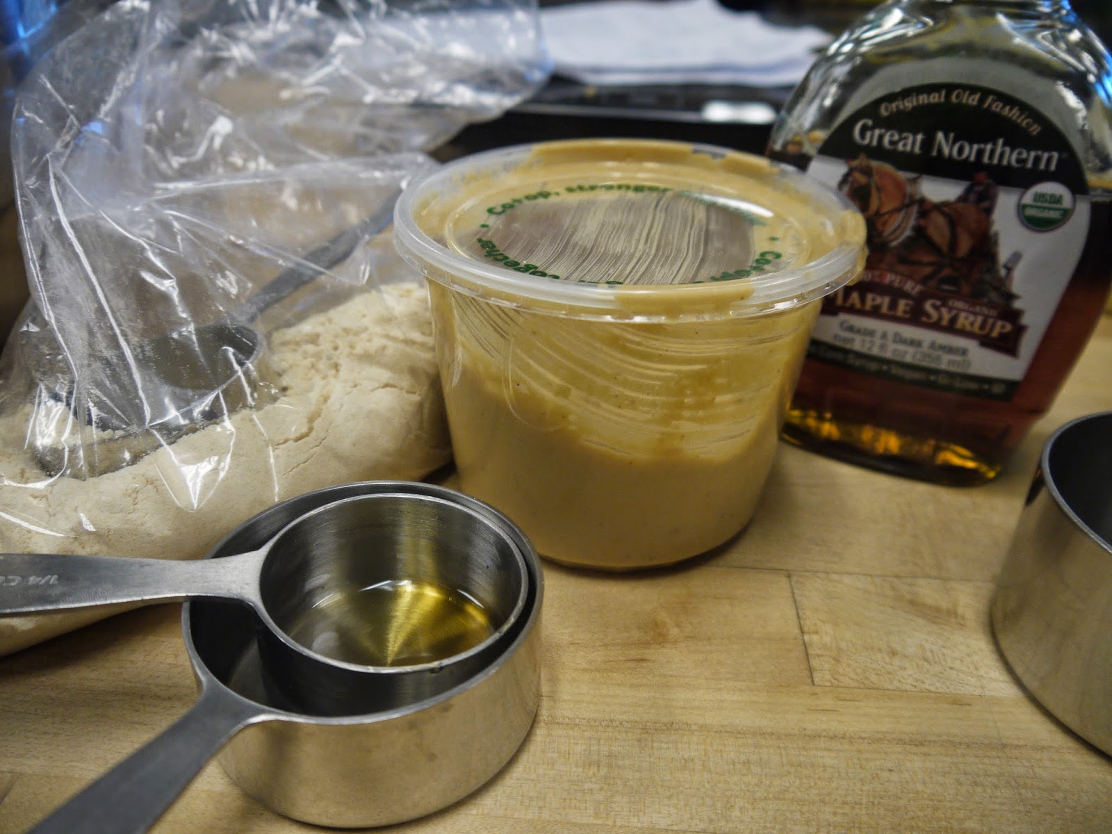 Foodture Cooking for a Healthy Future Peanut Butter Maple Syrup Cookie