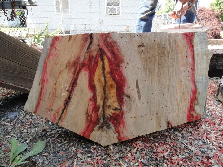 Turnings from Madwood Turnery Beginning to EndFlame Box Elder Bowl