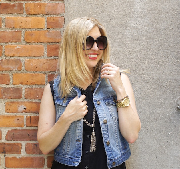 How to Wear a Denim Vest, Part II The Boston Fashionista