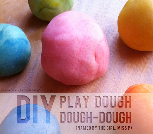 Adalou the blog: diy : homemade play dough AdaLou the Blog: DIY : HOMEMADE PLAY DOUGH
