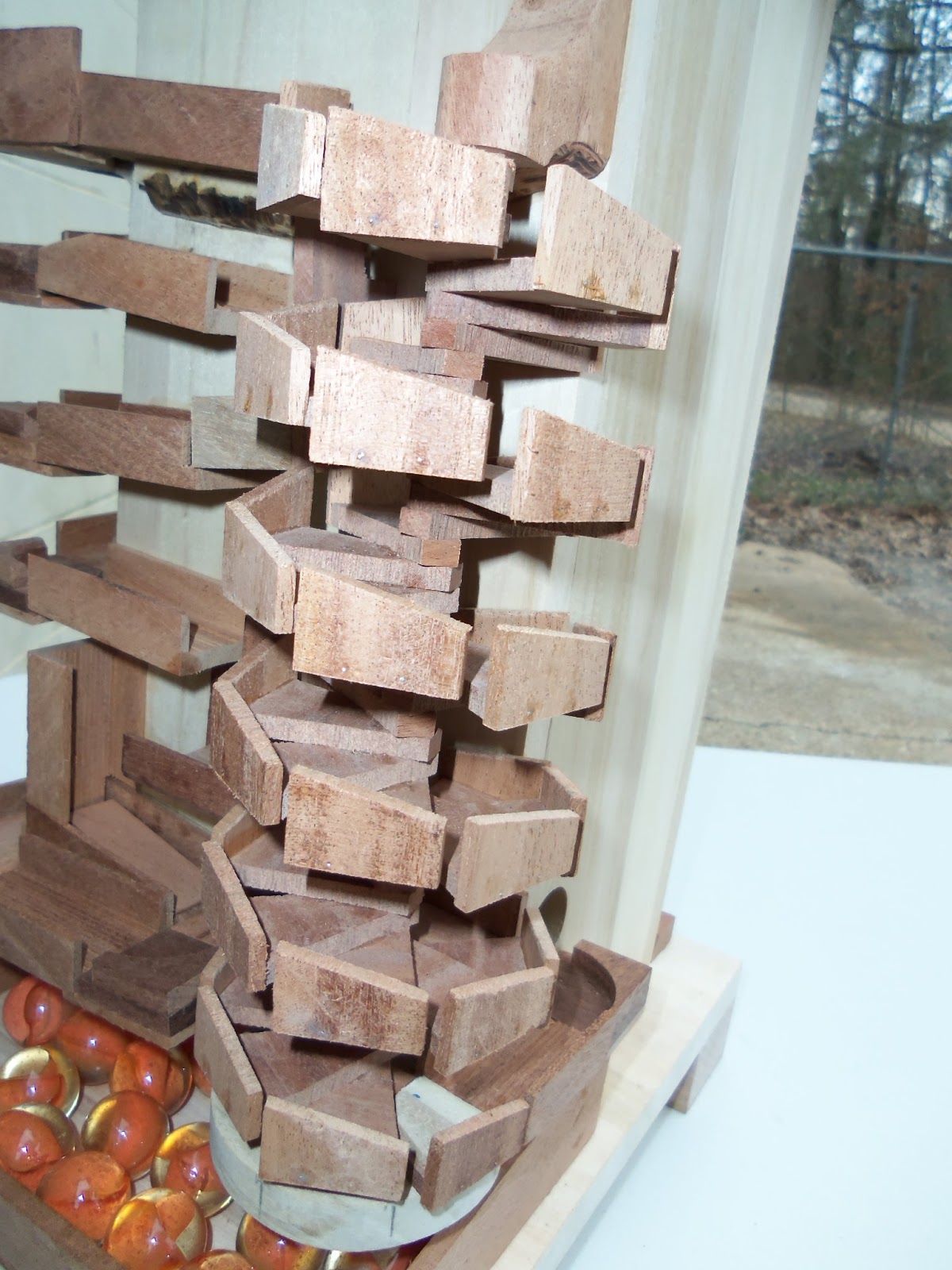 WDDSr Fine Woodworks The Marble Tower