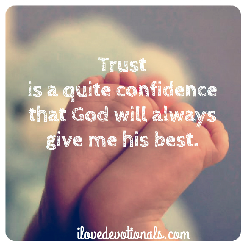 quotes about trust in God