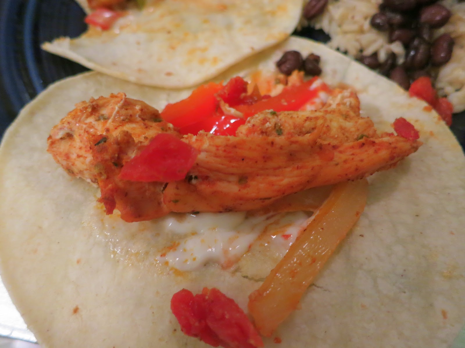 Elizabeth's Dutch Oven Oven Baked Chicken Fajitas