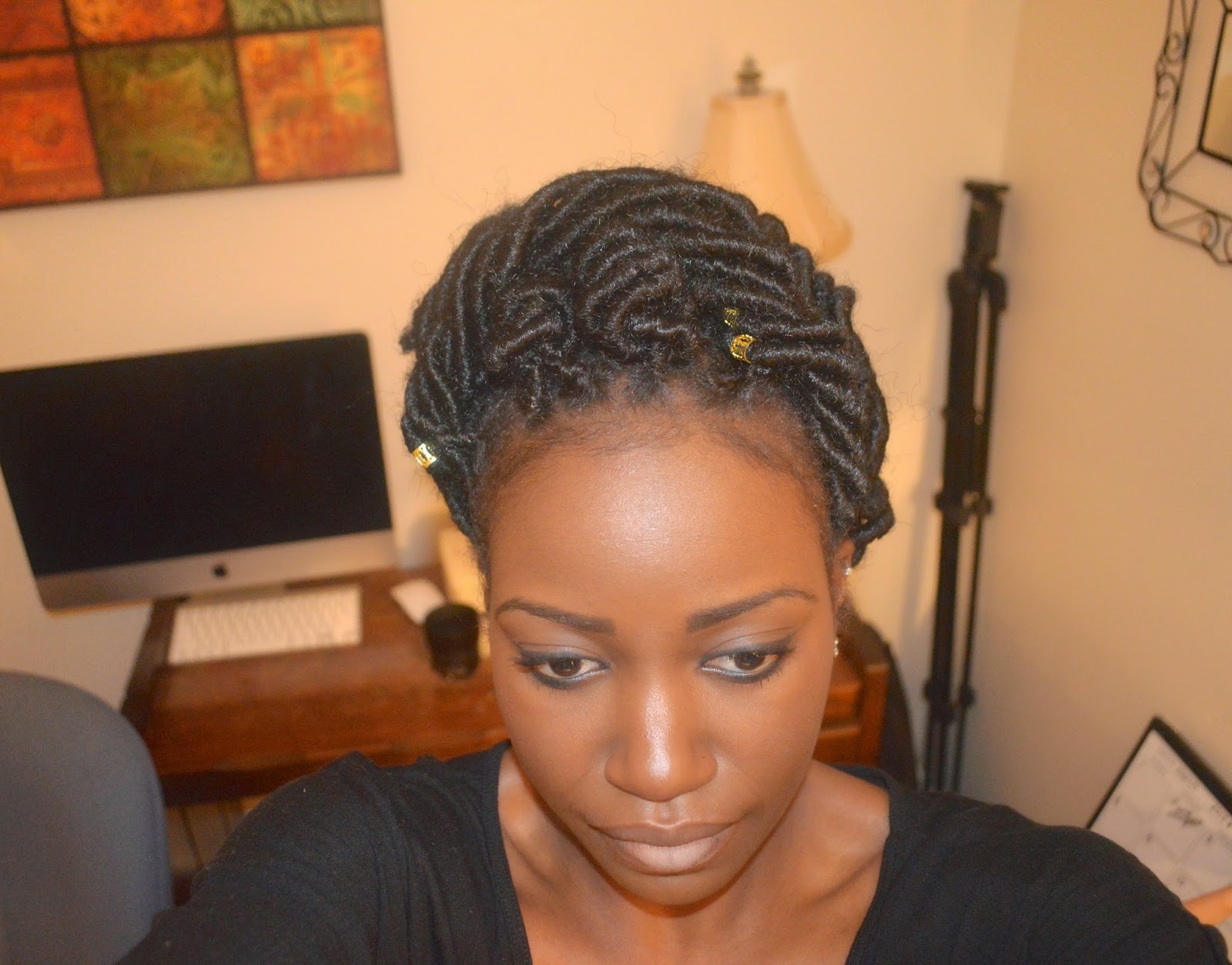 Protective Styling For Natural Hair How To Style Faux Locs The