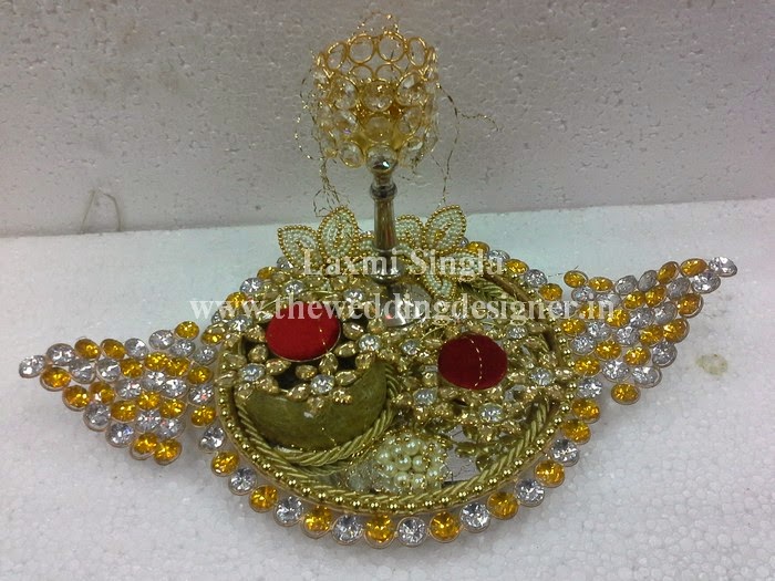 Designer Wedding Ring Ceremony Trays