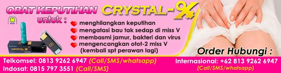 Cristal X Obat Keputihan