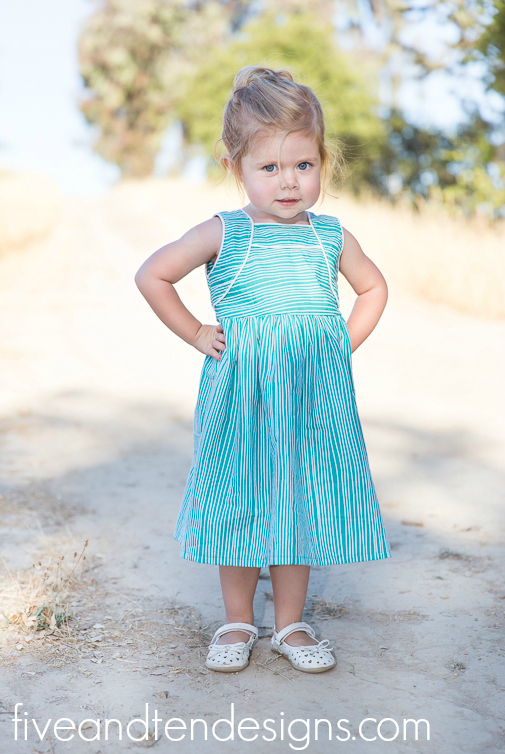 5 and 10 designspiping dress