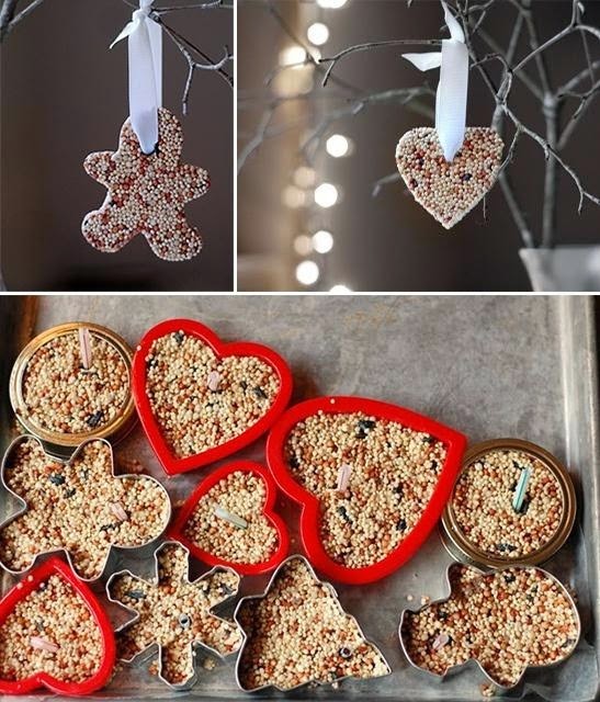 Helping Kids Grow Up How To Make Birdseed Ornaments