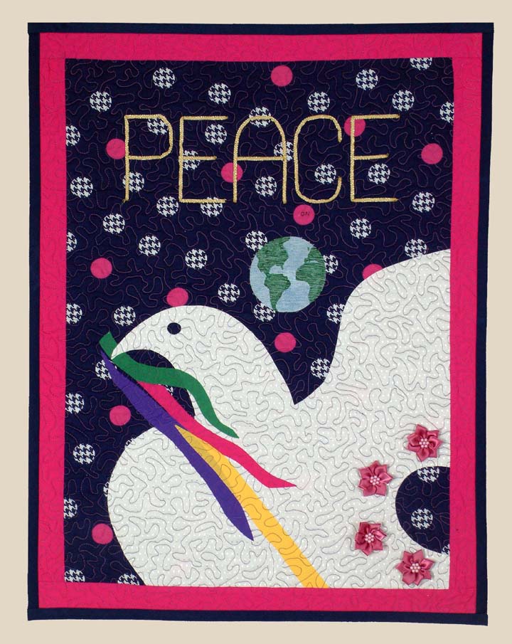 Quilt Inspiration Peace on Earth