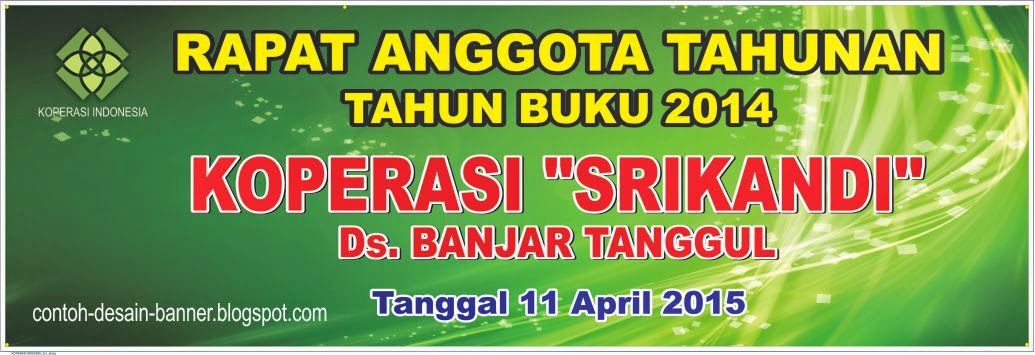 Rapat Anggota Tahunan Koperasi Srikandi Desa Banjar