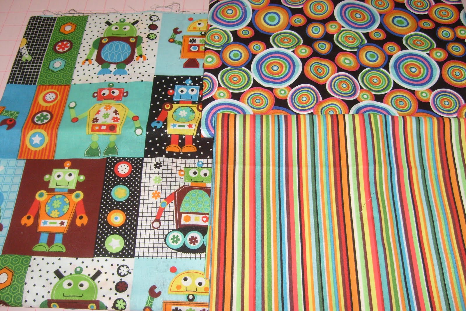 Sumner Quilters Becca's Robot Quilt