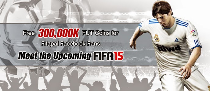 Free 300,000K FUT Coins Giveaway for Fifapal Facebook Fans 300,000K