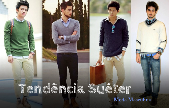 moda masculina sueter