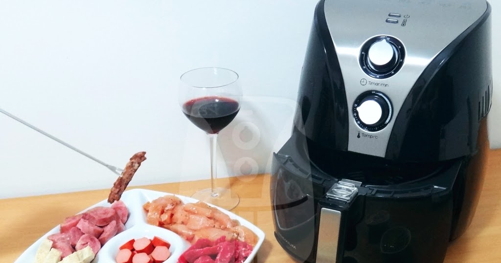 Fondue Completo na AirFryer Salgado e Doce Fritadeira sem Óleo