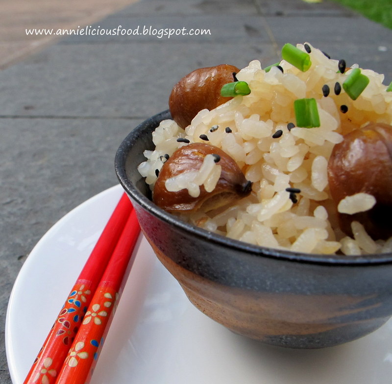 Annielicious Food Kurigohan / Japanese Chestnut Rice (栗ご飯) (AFF