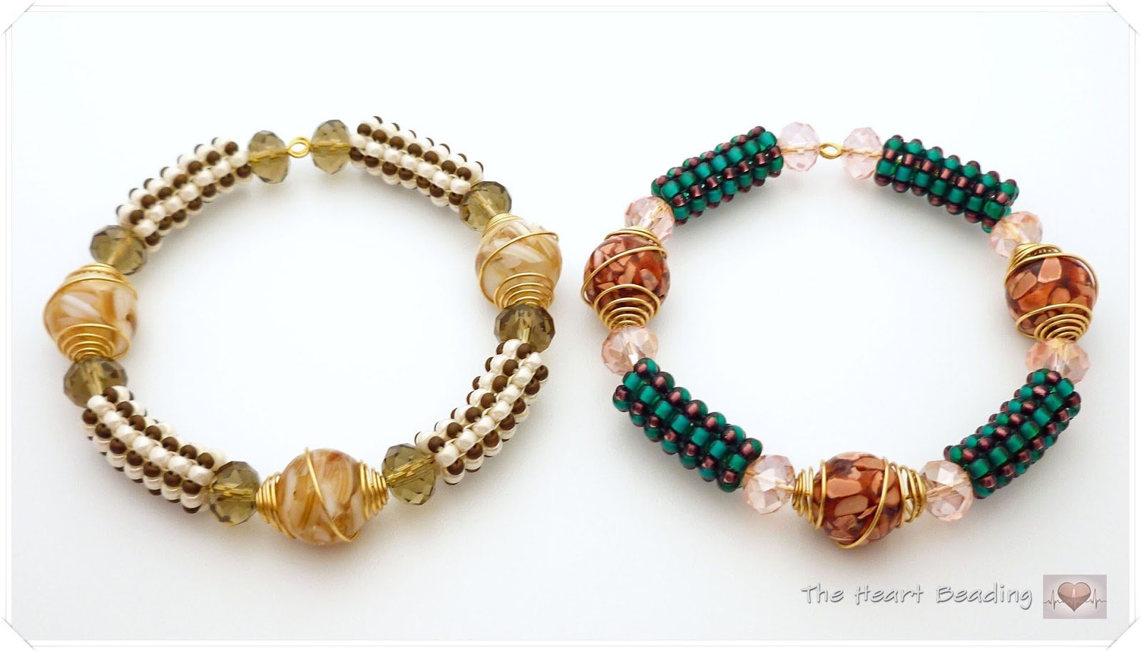 Bracelet made of crystals and beads 8 Bracelet made of crystals and beads 84