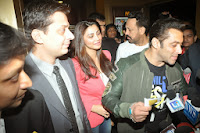 Salman Khan at the screening of 'Sholay 3D'