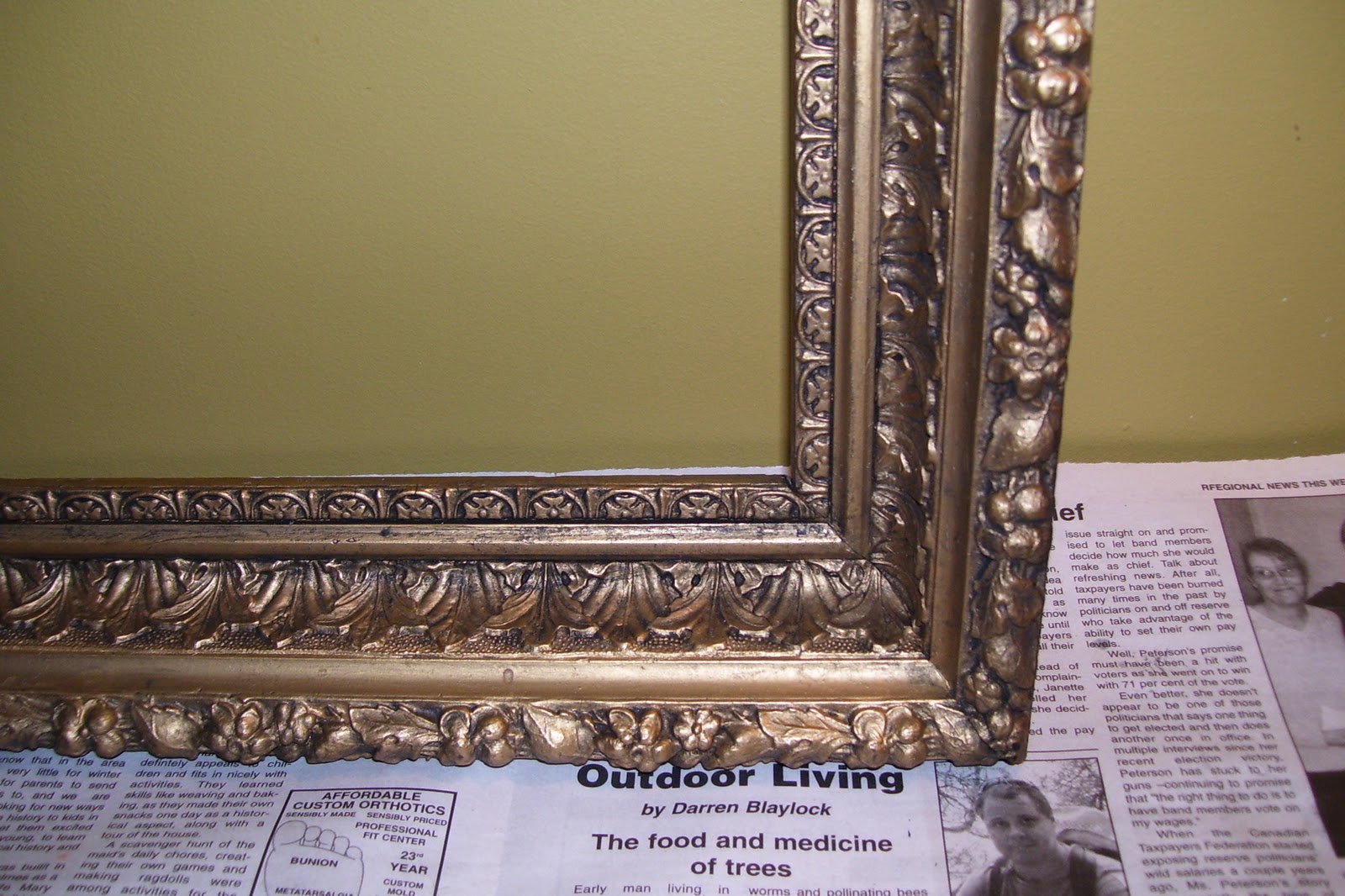 It's All Connected Reworking A Picture Frame