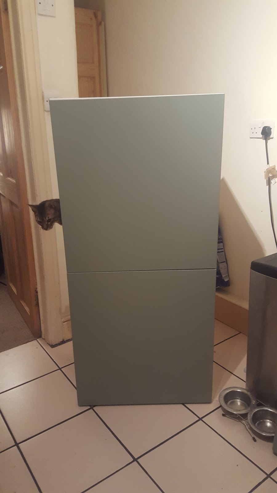 Ikea Hacking Ikea Besta cat litter tray hack