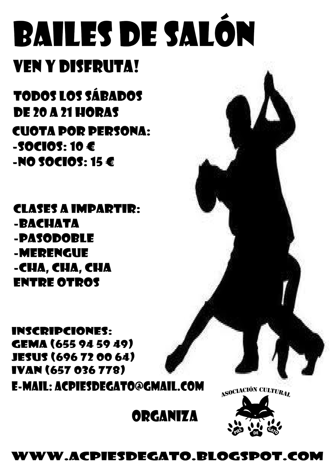clases baile salon acpiesdegato clases de bailes de sal 211 n clases baile salon acpiesdegato clases de bailes de sal 211 n