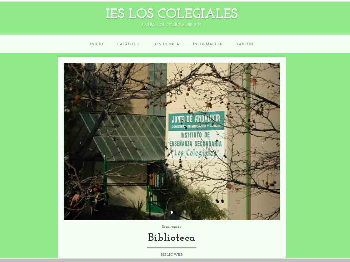 Biblioteca IES Los Colegiales