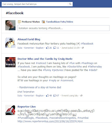 Permudah Percarian, Facebook Hadirkan Fitur Hashtag Permudah Percarian, Facebook Hadirkan Fitur Hashtag
