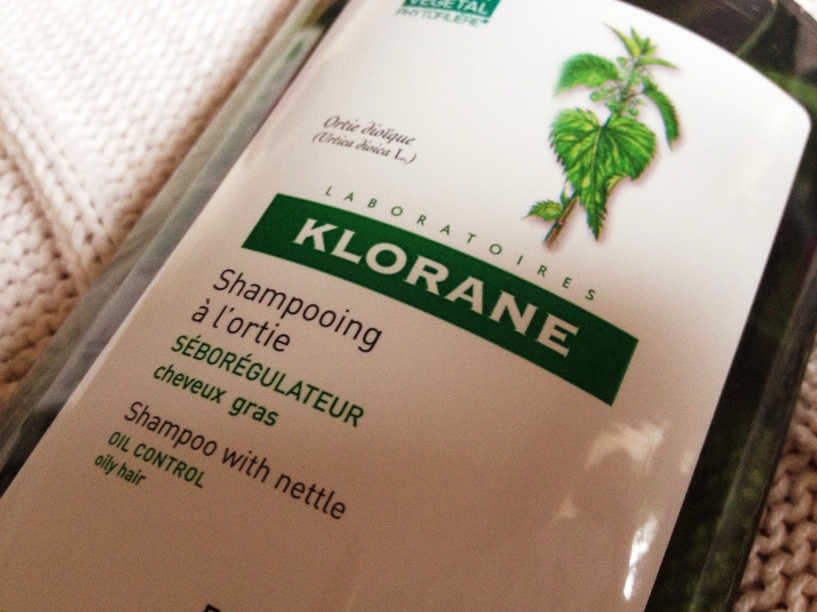 KLORANE Nettle Shampoo, beauty blog, shampoo for oily hair, KLORANE shampoo, eco friendly shampoo