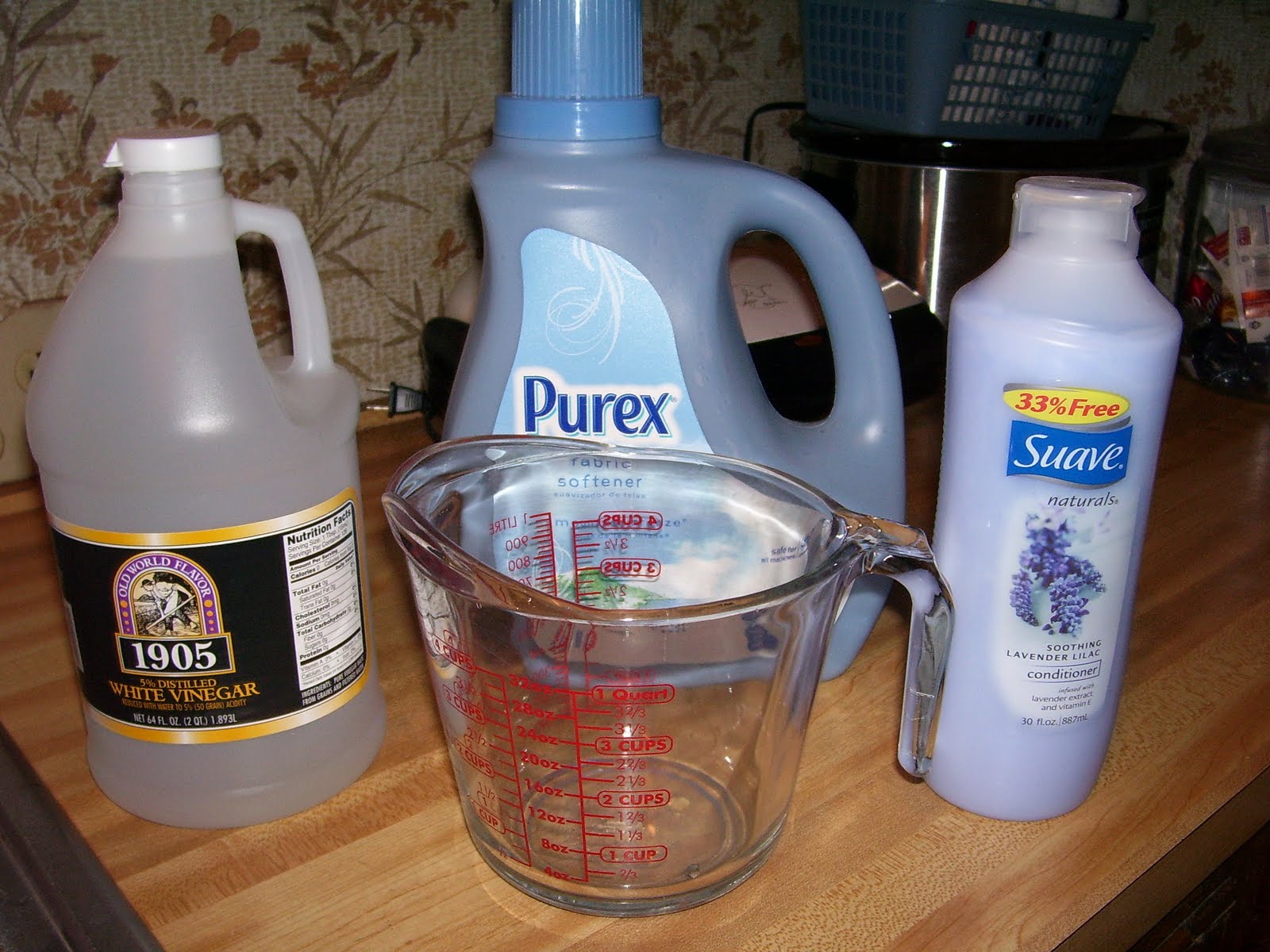 Frugal Homemade Fabric Softener