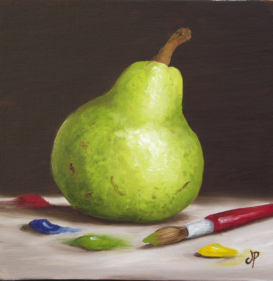 Jane Palmer Fine Art Painting my Pear