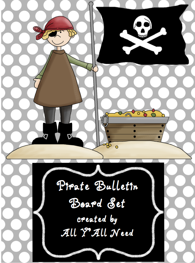 Pirate Speech/Language Bulletin Boards All Y'all Need